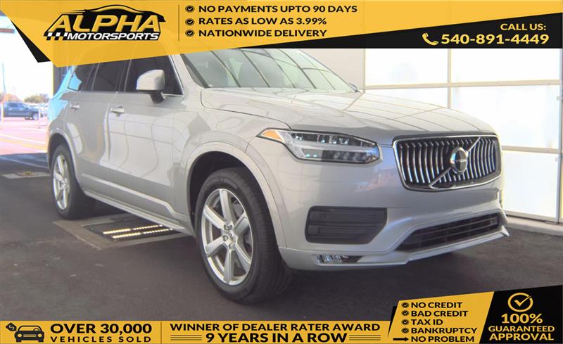 Gray 2023 Volvo XC90 B5 Core AWD SUV / Crossover All-Wheel Drive Automatic