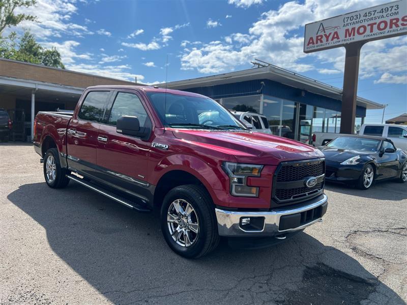 2016 FORD F-150 XLT 4x4 4dr SuperCrew 5.5 ft. SB