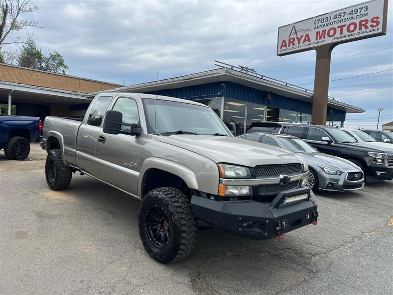 2003 CHEVROLET SILVERADO 2500HD LT/ EXT CAB/ 6.6L DURAMAX-ALLISON TRANSMISSON