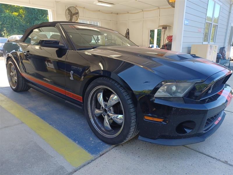 2012 FORD SHELBY GT500 SUPERCHARGED 6SPD MANUAL 