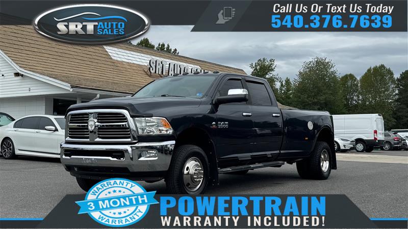 Dark Gray 2015 RAM 3500 Pickup Truck Four-Wheel Drive Automatic