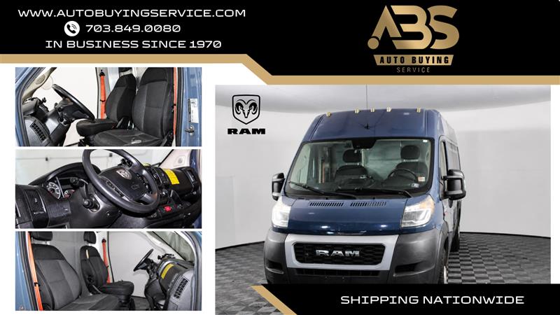2021 RAM ProMaster Cargo Van