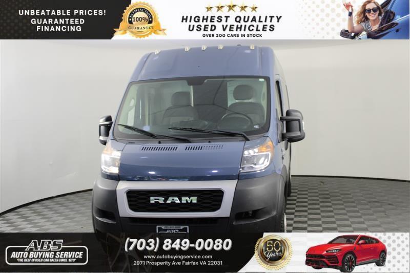 2019 RAM PROMASTER CARGO VAN 2500 HIGH ROOF 159WB 