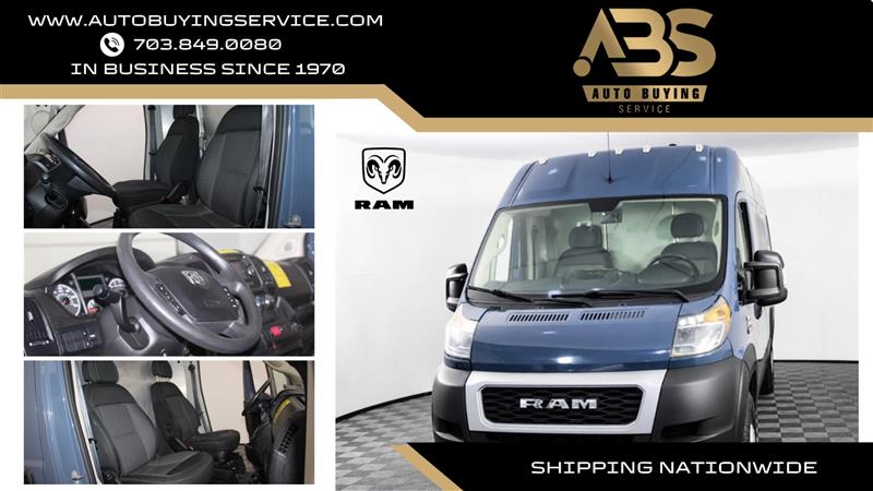 2019 RAM ProMaster Cargo Van