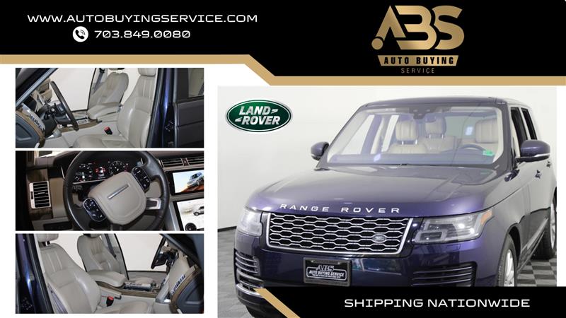 2019 LAND ROVER RANGE ROVER HSE