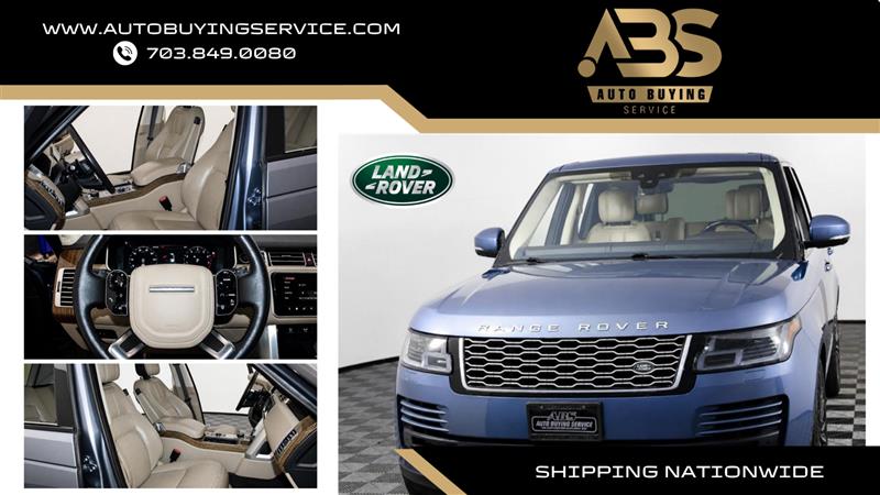 2019 LAND ROVER RANGE ROVER HSE