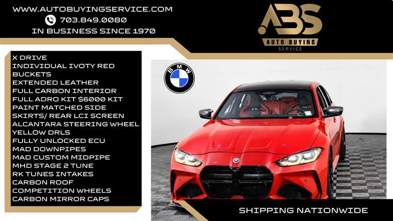2023 BMW M3 COMPETITION XDRIVE