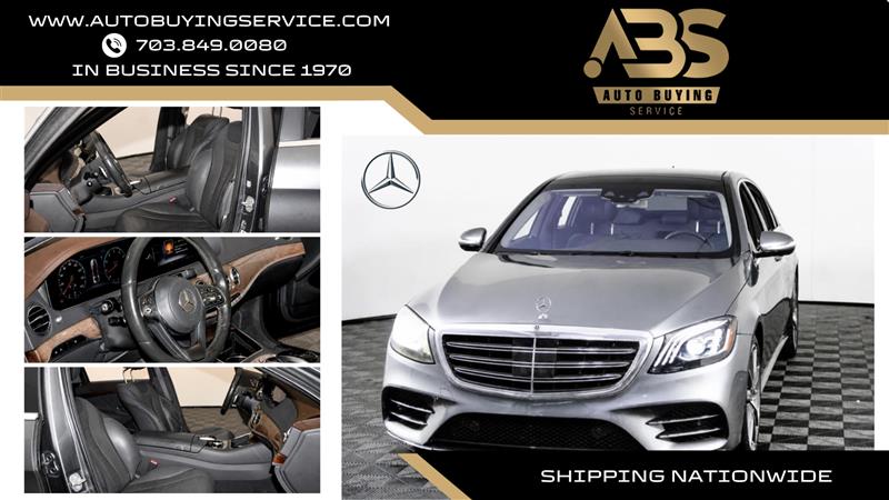 2018 Mercedes-Benz S-Class