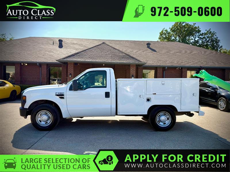 2010 FORD SUPER DUTY F-250 SRW XL Regular Cab Utility Bed