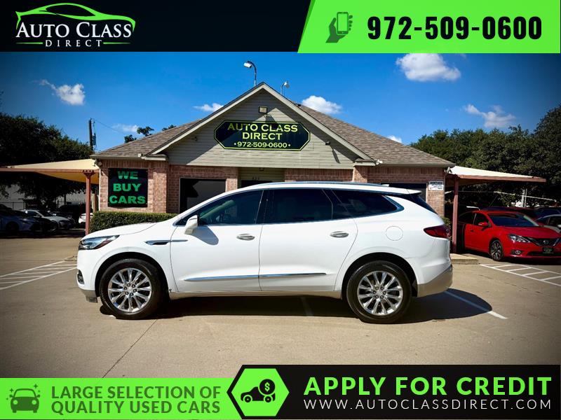 Pearl White 2021 Buick Enclave Essence FWD SUV / Crossover Front-Wheel Drive Automatic