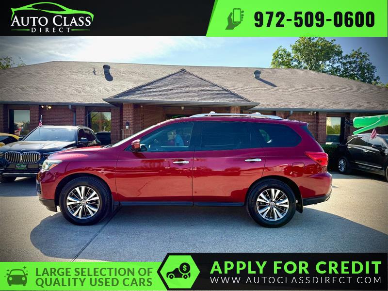 Red 2018 Nissan Pathfinder SUV / Crossover Front-Wheel Drive Automatic