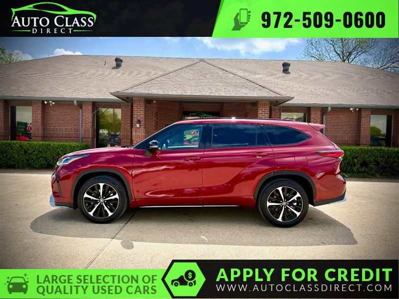 Red 2022 Toyota Highlander XSE FWD SUV / Crossover Front-Wheel Drive Automatic