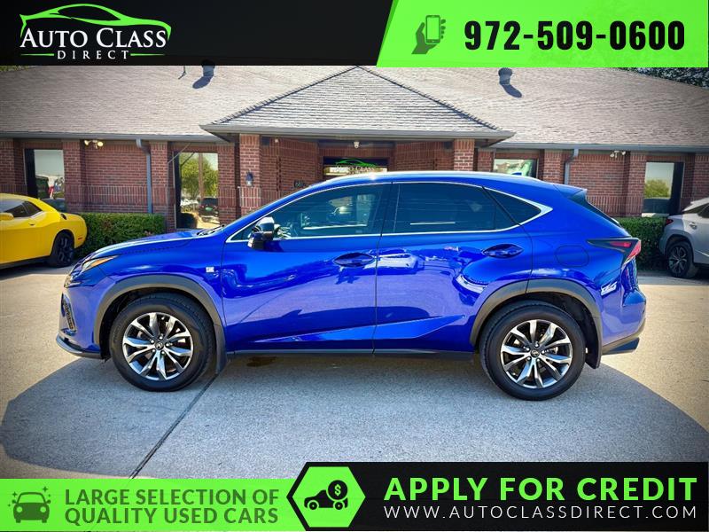 Blue 2021 Lexus NX SUV / Crossover Front-Wheel Drive Automatic