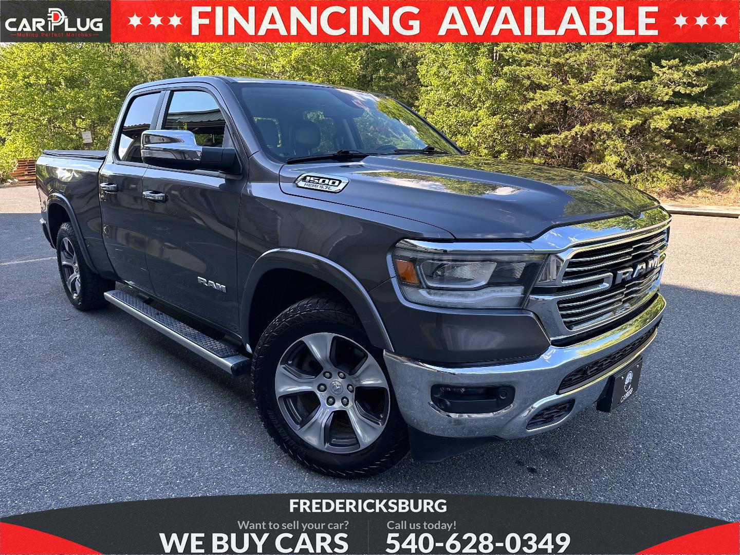 2019 RAM 1500 Laramie 4x4 Quad Cab 6'4's photo