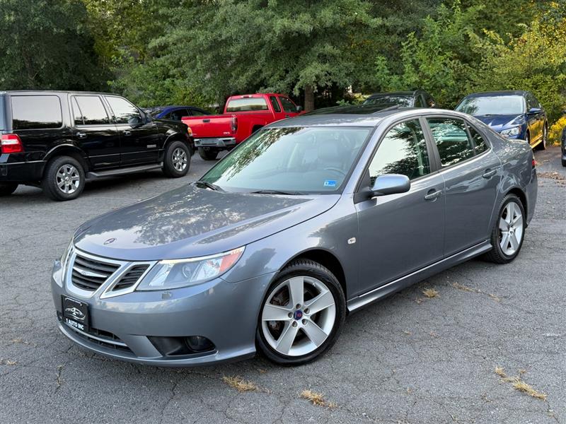 Titan Gray Metallic 2009 Saab 9-3 Sedan Front-Wheel Drive Automatic