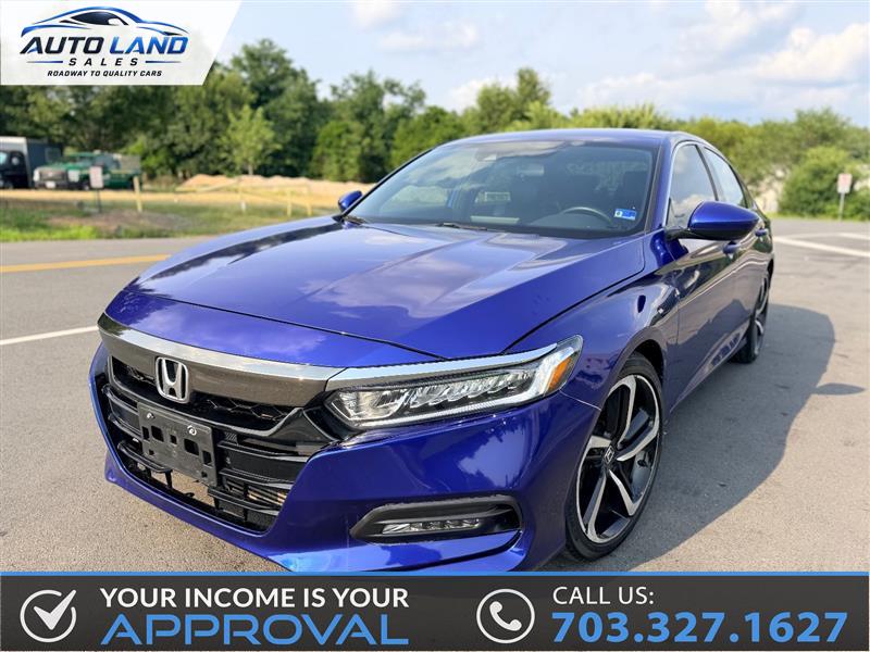 Still Night Pearl 2018 Honda Accord Sedan Front-Wheel Drive Automatic