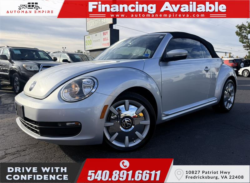 2013 VOLKSWAGEN BEETLE CONVERTIBLE 2.5L