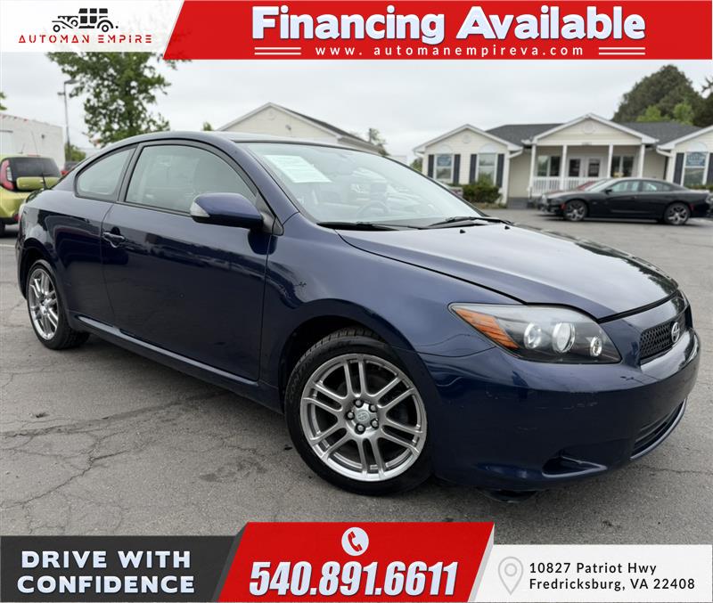 Blue 2010 Scion tC Coupe