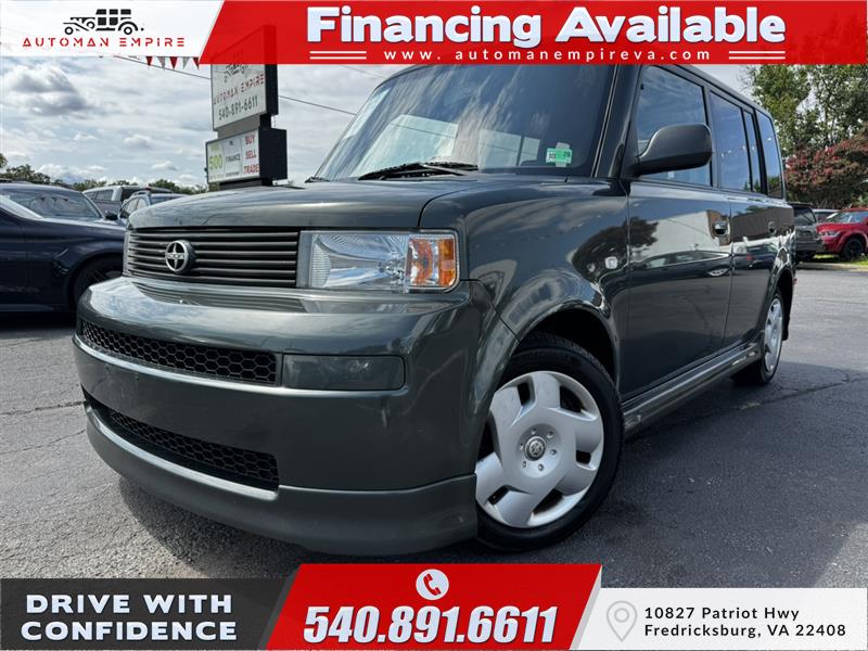 Green 2005 Scion xB Wagon Front-Wheel Drive