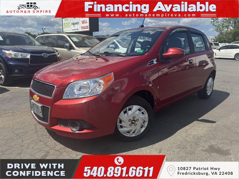 2009 Chevrolet Aveo 5 LS Hatchback FWD Hatchback Front-Wheel Drive Automatic