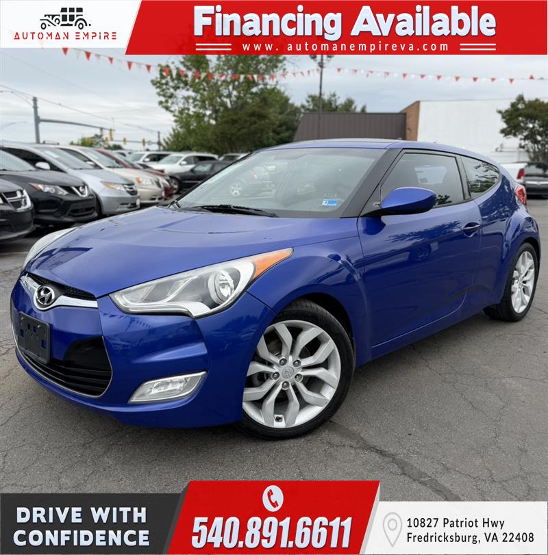 2013 HYUNDAI VELOSTER W/BLACK INT