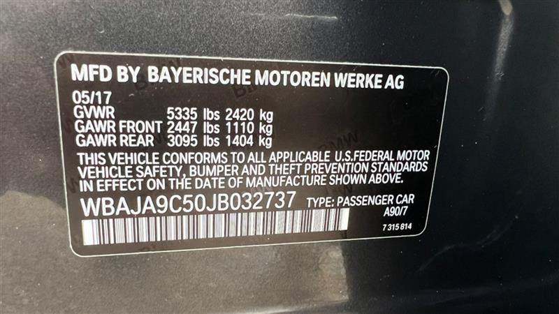 2018 BMW 5 Series 530e - Photo 42