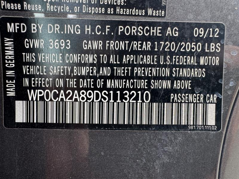 2013 Porsche Boxster Base - Photo 29