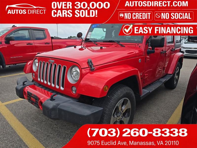 2018 JEEP WRANGLER JK UNLIMITED Sahara