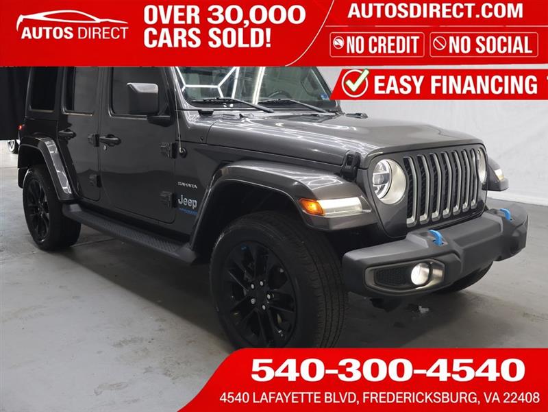 2022 JEEP WRANGLER 4XE Unlimited Sahara