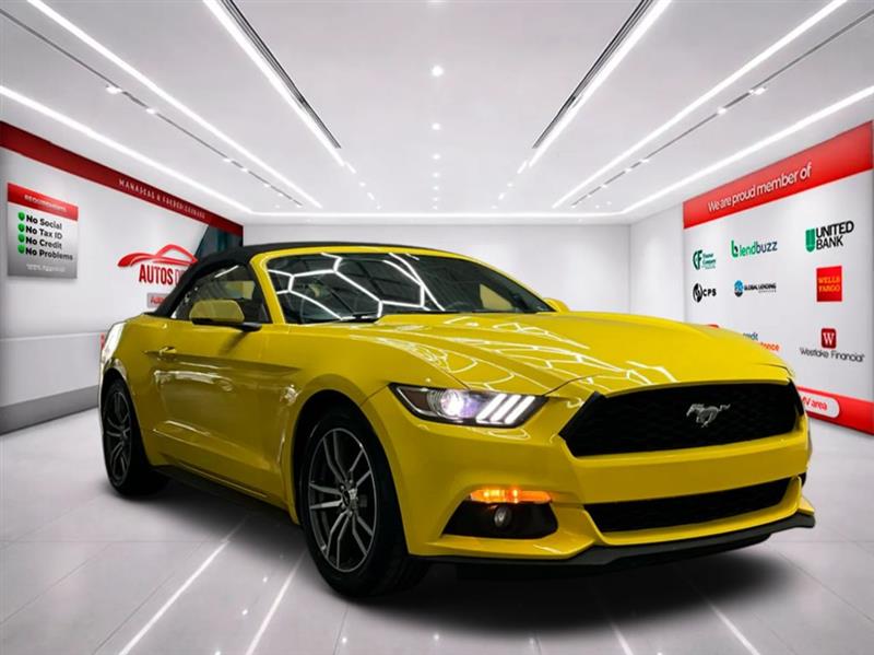2017 FORD MUSTANG ECOBOOST PREMIUM