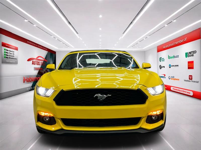 2017 FORD MUSTANG ECOBOOST PREMIUM
