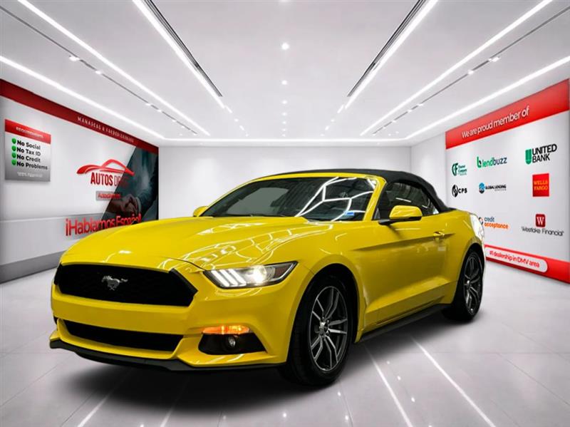 2017 FORD MUSTANG ECOBOOST PREMIUM