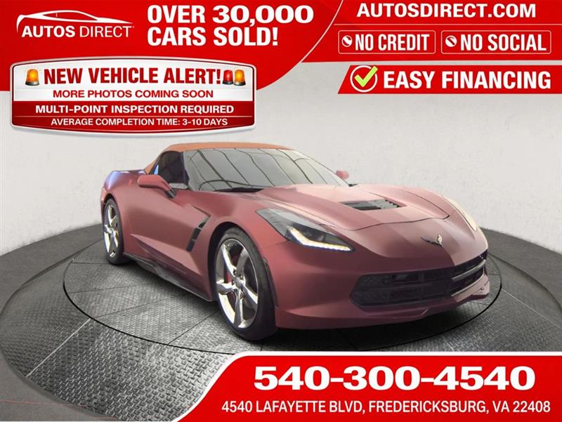 2018 CHEVROLET CORVETTE 2LT