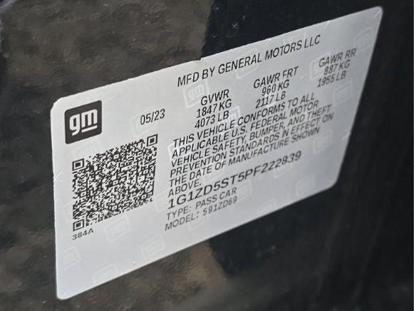 2023 CHEVROLET MALIBU LT