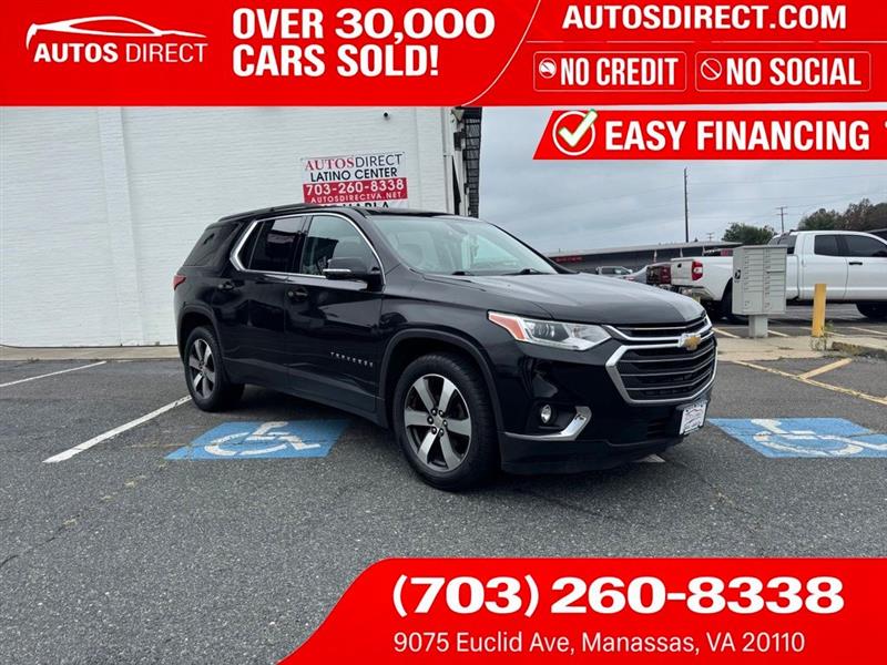 2019 CHEVROLET TRAVERSE LT LEATHER