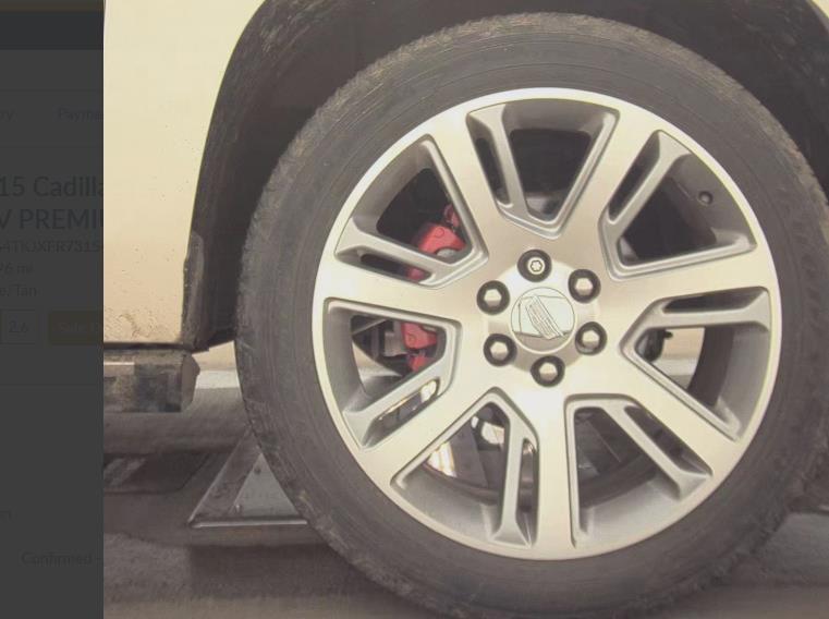 2015 CADILLAC ESCALADE ESV Premium