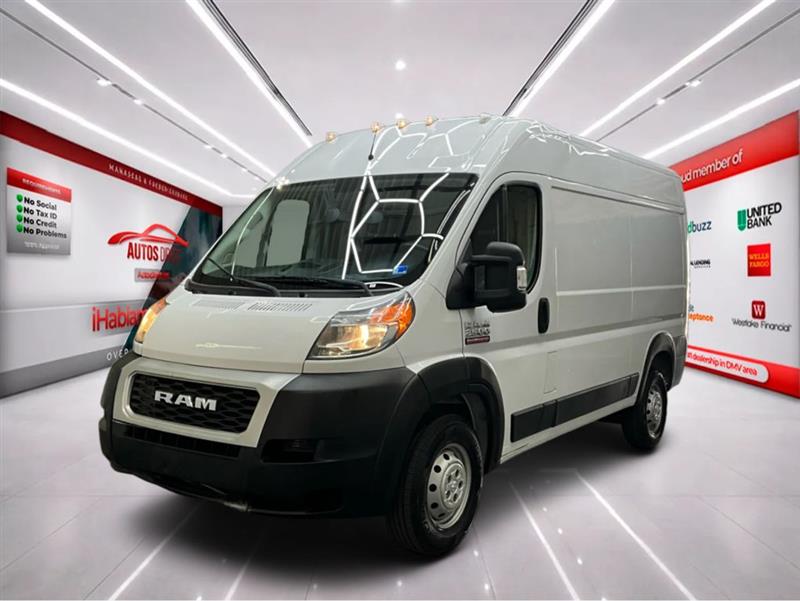 2019 RAM PROMASTER CARGO VAN 