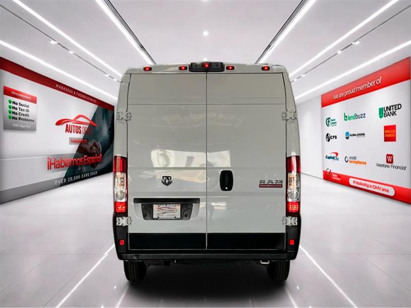 2019 RAM PROMASTER CARGO VAN 
