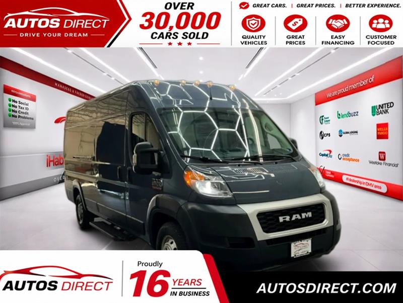 2020 RAM ProMaster Cargo Van