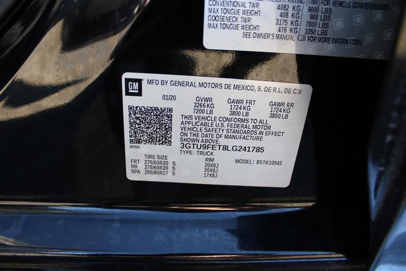 2020 GMC SIERRA 1500 Denali