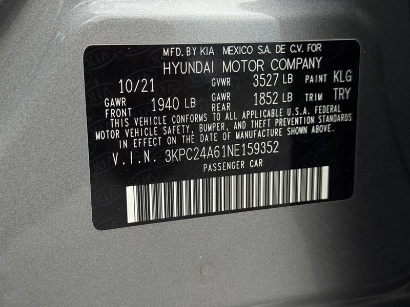 2022 HYUNDAI ACCENT SE