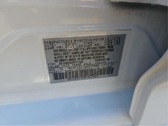 2024 NISSAN SENTRA SV