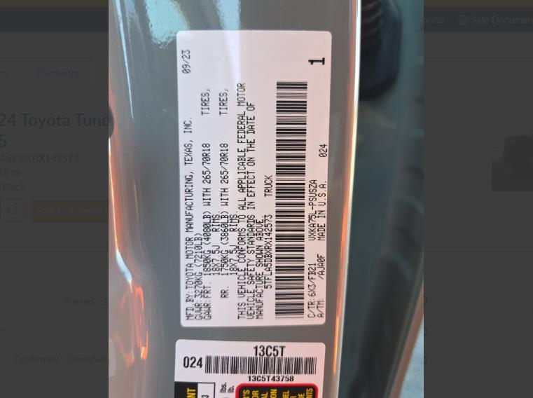 2024 TOYOTA TUNDRA SR5