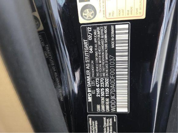 2013 MERCEDES-BENZ SL-CLASS SL 550