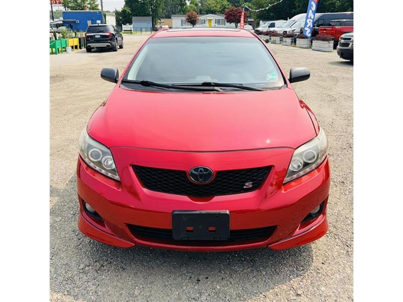 2009 TOYOTA COROLLA S - 5 SPD MANUAL
