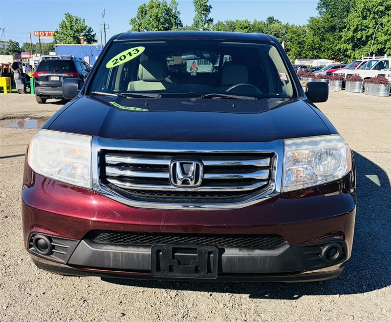 Red (Burgundy) 2013 Honda Pilot LX 4WD SUV / Crossover Four-Wheel Drive Automatic