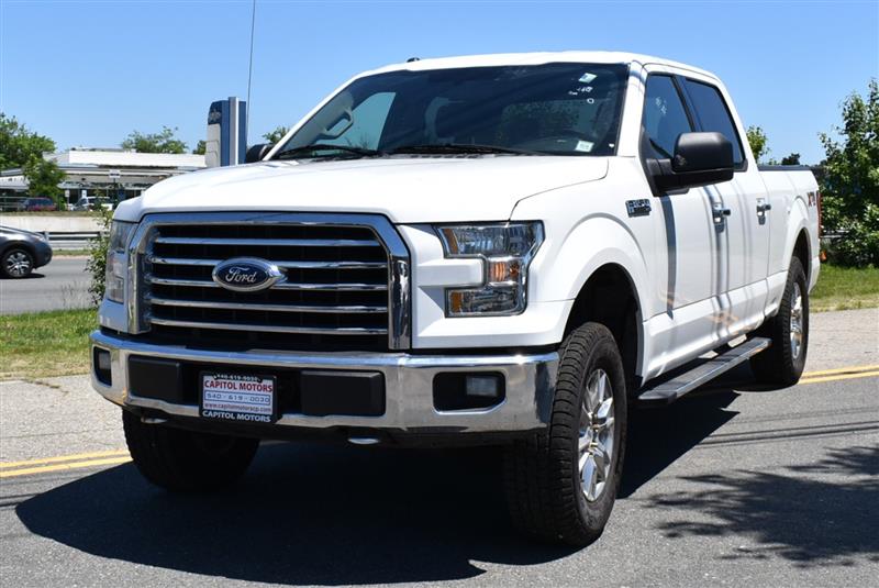 White 2015 Ford F-150 King Ranch SuperCrew LB 4WD Pickup Truck Four-Wheel Drive Automatic