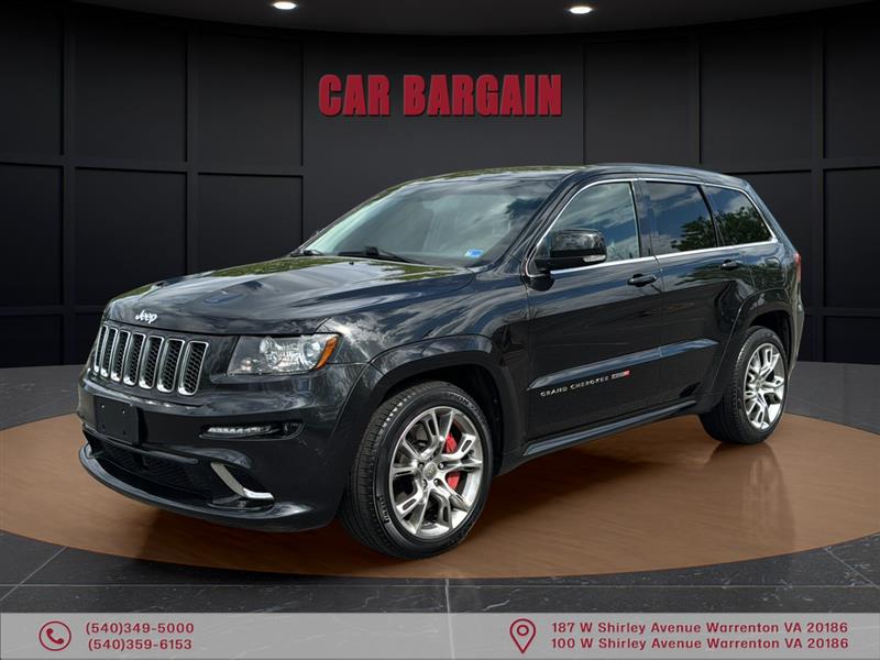 Brilliant Black Crystal Pearl 2012 Jeep Grand Cherokee SUV / Crossover Four-Wheel Drive Automatic
