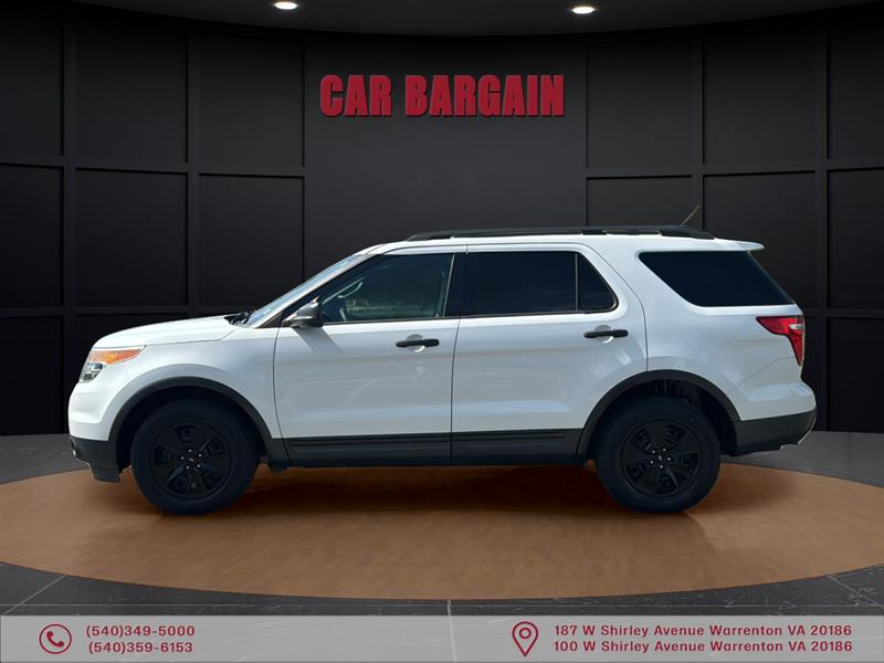Oxford White 2014 Ford Explorer SUV / Crossover All-Wheel Drive 6-Speed Automatic