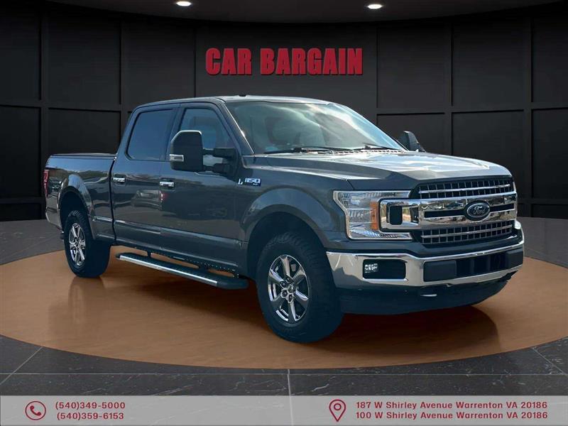 2018 FORD F-150 XLT 4X4 CREW CAB